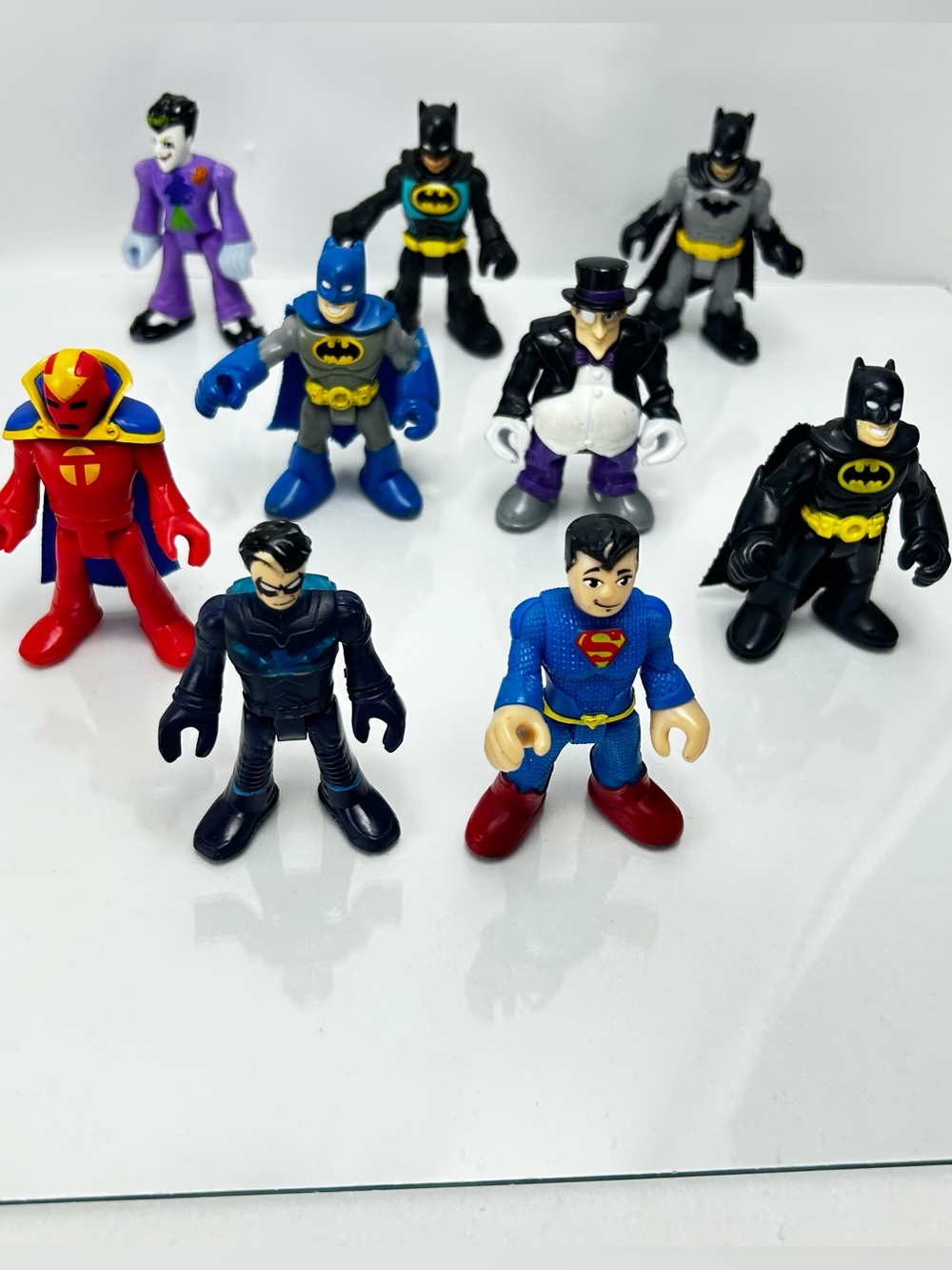 Imaginext DC Super Friends Batman Joker Penguin Red Tornado Nightwing